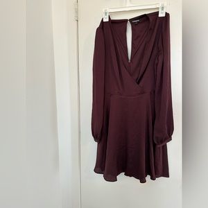 Women’s red dress